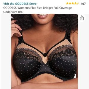 Goddess Full Coverage Plus Size Bra